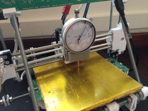 yet another dial gauge holder huxley 3d printer accessories reprap reprappro 3d print model - Mito3D