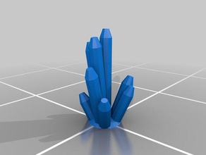 my customized custom crystals props 3d print model - Mito3D