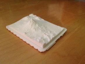 mount shasta california learning geodesy mt raised relief topographical topography 3d print model - Mito3D