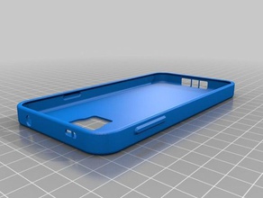 samsung galaxy s5 soft case mobile phone 3d print model - Mito3D