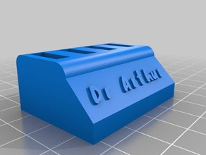 verônica stick usb cartão sd titular computador personalizado 3d print model - Mito3D