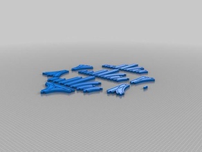 ikea trilhos construção brinquedos 3d print model - Mito3D