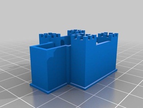 castelo ferramenta os titulares caixas mideival trono 3d print model - Mito3D