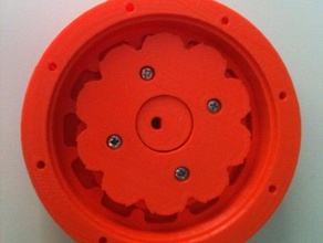 1321 hypcycloid gearbox nema17 stepper motors robotics 3d print model - Mito3D