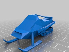 motoslitta veicoli 3d print model - Mito3D