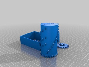 dong feng po mechanical toys customized 3d print model - Mito3D