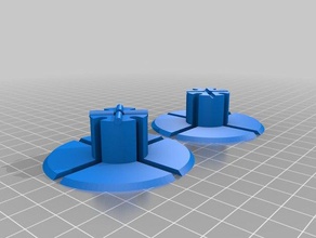 spool de turbina vento eletrônica personalizado 3d print model - Mito3D