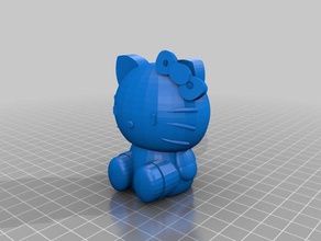 hello kitty les jouets jeux 3d print model - Mito3D