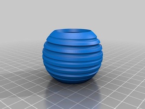 sphere box lid organization 3d print model - Mito3D