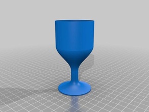goblet kitchen dining customized 3d print model - Mito3D