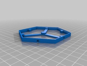 hex Fliesen Magnete remix saiyanslayer Spiele Brett-Spiel catan Siedler 3d print model - Mito3D
