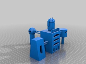 android hq sculptures building tinkercad 3d print model - Mito3D