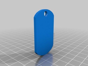 my customized dog tag 5 pets 3d print model - Mito3D