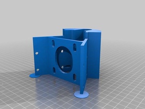nema 23 adaptations cherry pi iii printer 3d parts 3d print model - Mito3D