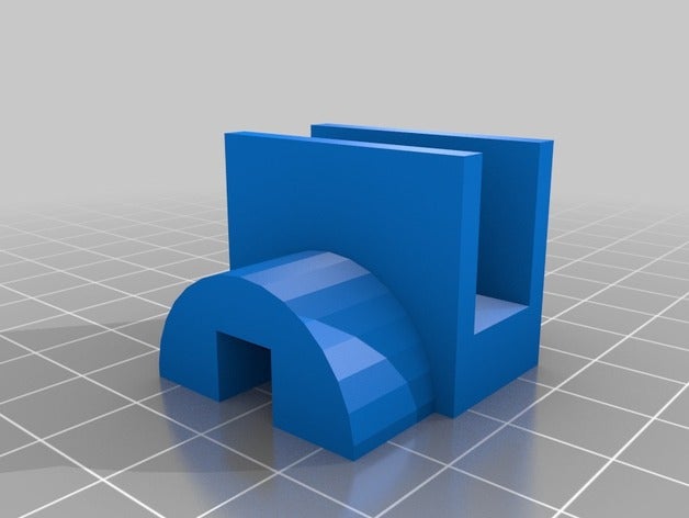 mon personnalisés support de câble bureau personnalisé 3D print model - Mito3D