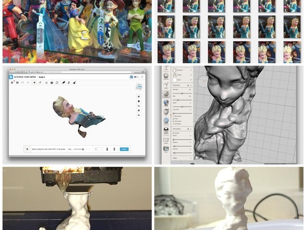 window shopping elsa le scansioni repliche 123dcatch 3D print model - Mito3D