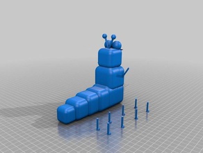 caterpillar lsv 3d baskı testler 3d print model - Mito3D