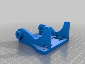 printrbot jr v1 x-axis remake 3d printer parts sandwich 3d print model - Mito3D