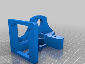 printrbot jr v1 y-axis remake 3d printer parts sandwich 3d print model - Mito3D