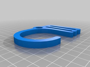 chainable tie clip other 3d print model - Mito3D