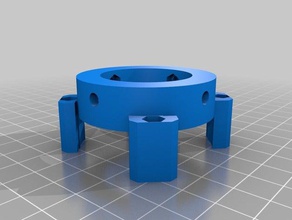 altavoz mounter de bambú 3d impresión 3d print model - Mito3D
