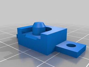 rostock'ta kossel çubuk montaj çerçevesi 3d yazıcı parçaları 3d print model - Mito3D