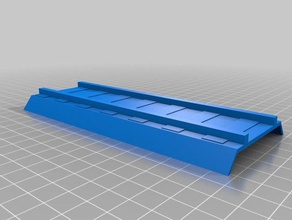 pista longa geotrax como construção brinquedos de trem 3d print model - Mito3D