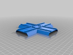 el cruce de la pista geotrax gusta construcción los juguetes rail tren 3d print model - Mito3D