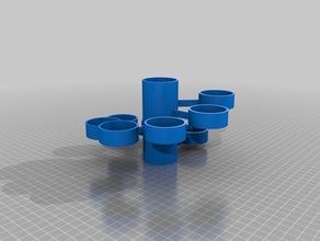 menorá de januca hogar 3d print model - Mito3D