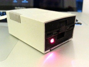 apple disk ıı sd kart okuyucu durumda bilgisayar 8-bit disket retro 3d print model - Mito3D