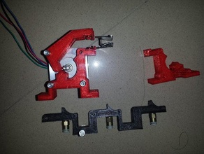 bulldog clip extrudeuse r1 vieux 3d de l'imprimante extrudeuses 3d print model - Mito3D