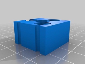 il mio personalizzato openscad sterzo vite a ricircolo di sfere altamente 3d la stampante accessori 3d print model - Mito3D
