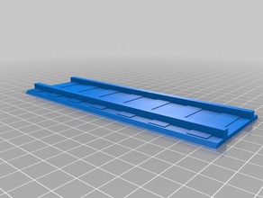 long track simplificado de inspiración la construcción los juguetes geotrax rail tren 3d print model - Mito3D