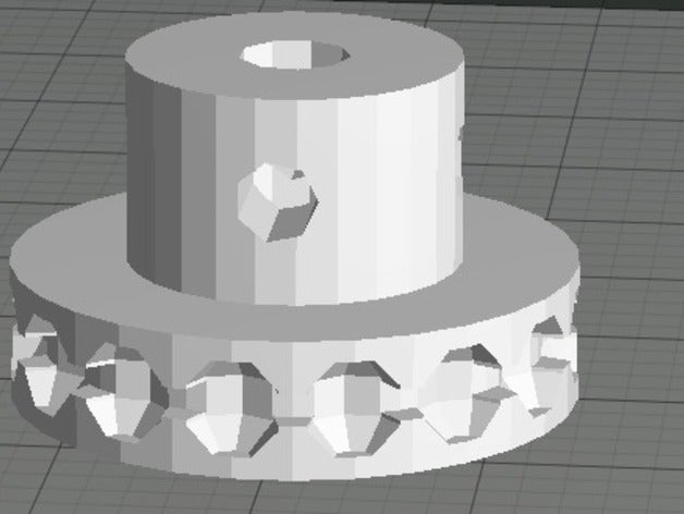 frisado do cabo de spool robótica cadeia drawbot polargraph 3D print model - Mito3D