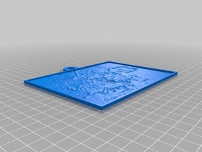 bild ufuk 2d a arte personalizado 3d print model - Mito3D