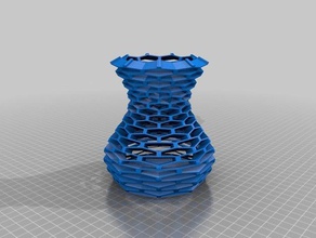 konik vazo dekor 3d print model - Mito3D