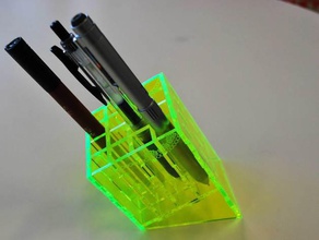 acryl penstand&iuml&frac14&circflabo&iuml&frac14&permil&atilde&euro&euro le bricolage coupeur de laser 3d print model - Mito3D