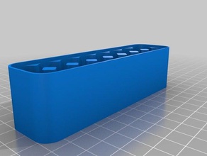 battery case top-8x2 v2 Container angepasst 3d print model - Mito3D