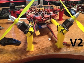 anycopter v-tail arms rc vehicles 3d print model - Mito3D