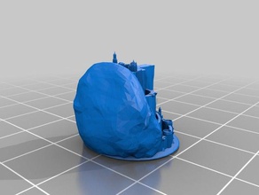 minas tirith 3d impressão lotr 3d print model - Mito3D