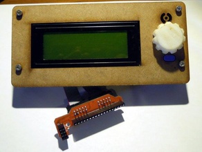 lasercut reprapdiscount smart-lcd-controller 3d Drucker Zubehör 3d print model - Mito3D