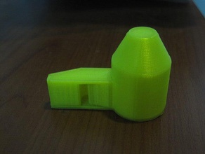 whistle no support needed music 3d print model - Mito3D