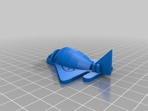 ancient alien airplane other 3d print model - Mito3D