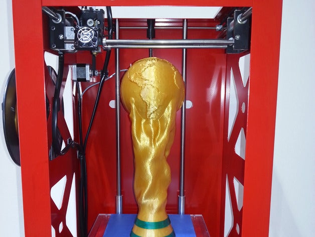 trofeo de la copa mundial fifa deporte al aire libre 3D print model - Mito3D