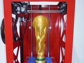 le trophée de la coupe du monde fifa sport à l'extérieur 3d print model - Mito3D