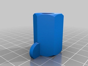 massiccia accoppiamento femmina m10 connettore a 30 mm il fai da te personalizzato 3d print model - Mito3D