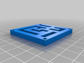 3d-labirent bulmaca oyun mermer 3d print model - Mito3D