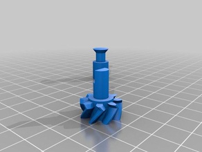 250614 2 gear part mechanical toys customized 3d print model - Mito3D