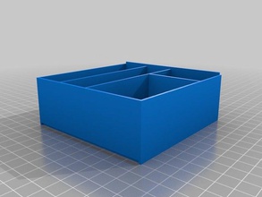 stacking drawer organizer organization holder home 3d print model - Mito3D