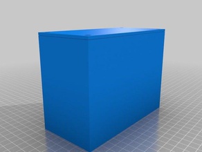 mi costumbre caja de la batería 2 diy personalizado 3d print model - Mito3D
